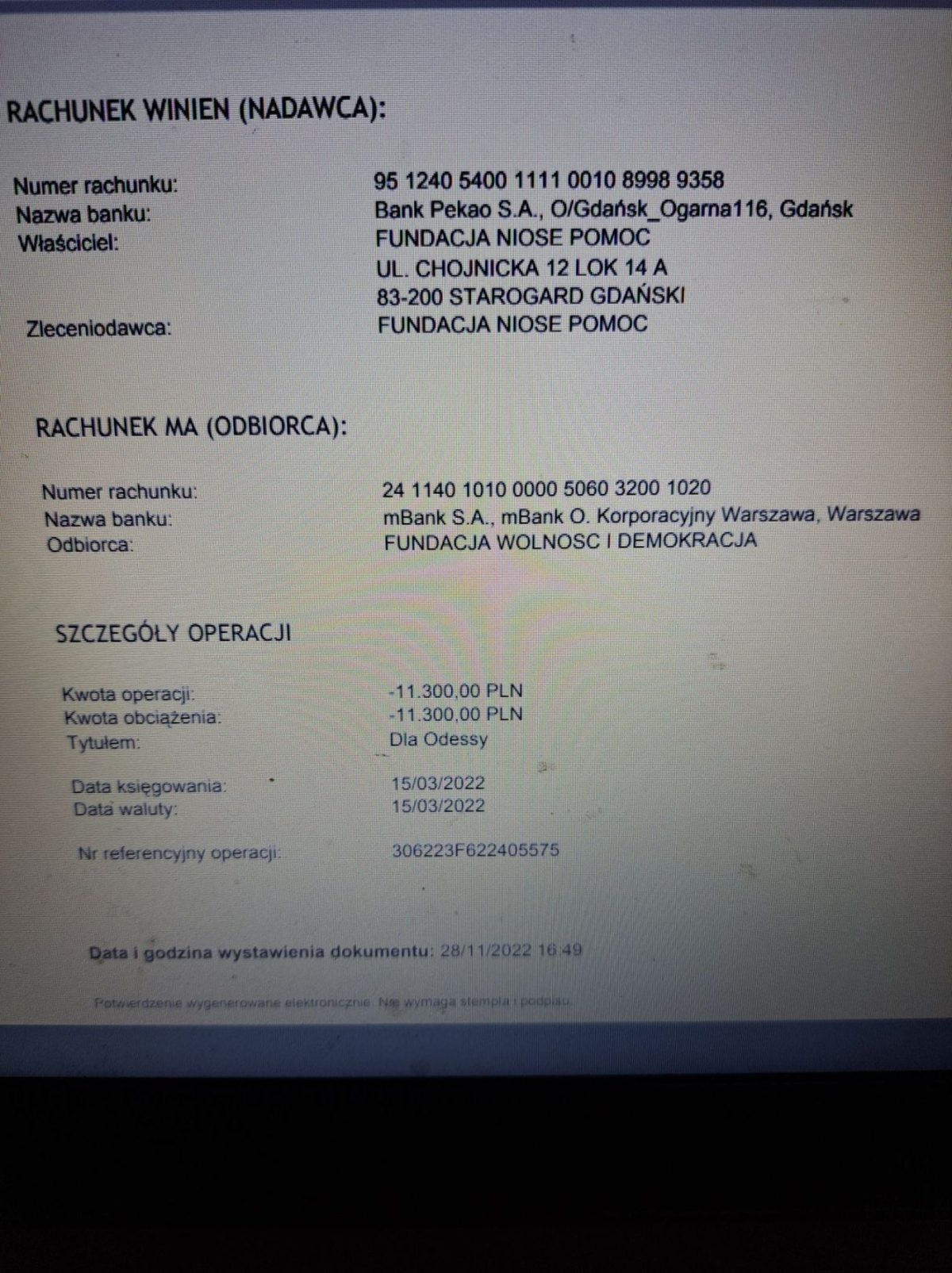 Wspieramy Polaków na Ukrainie