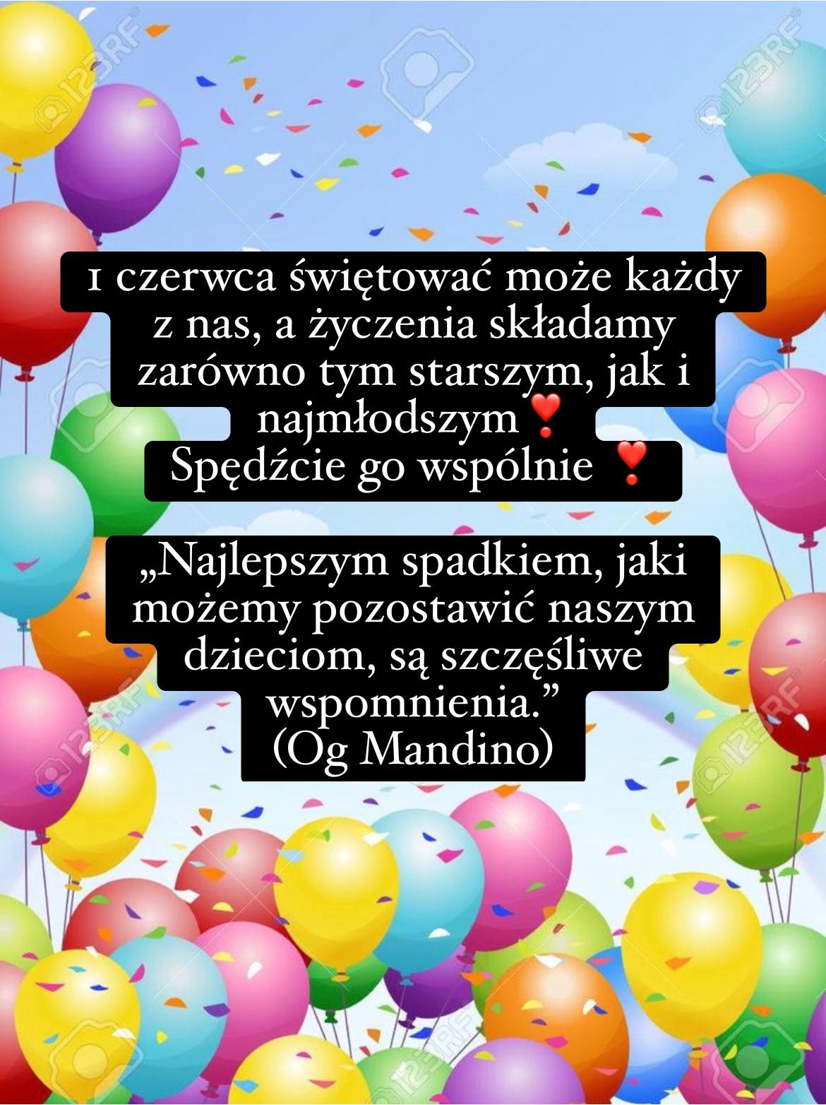 Wszystkie dzieci nasze są – 1. czerwca!!