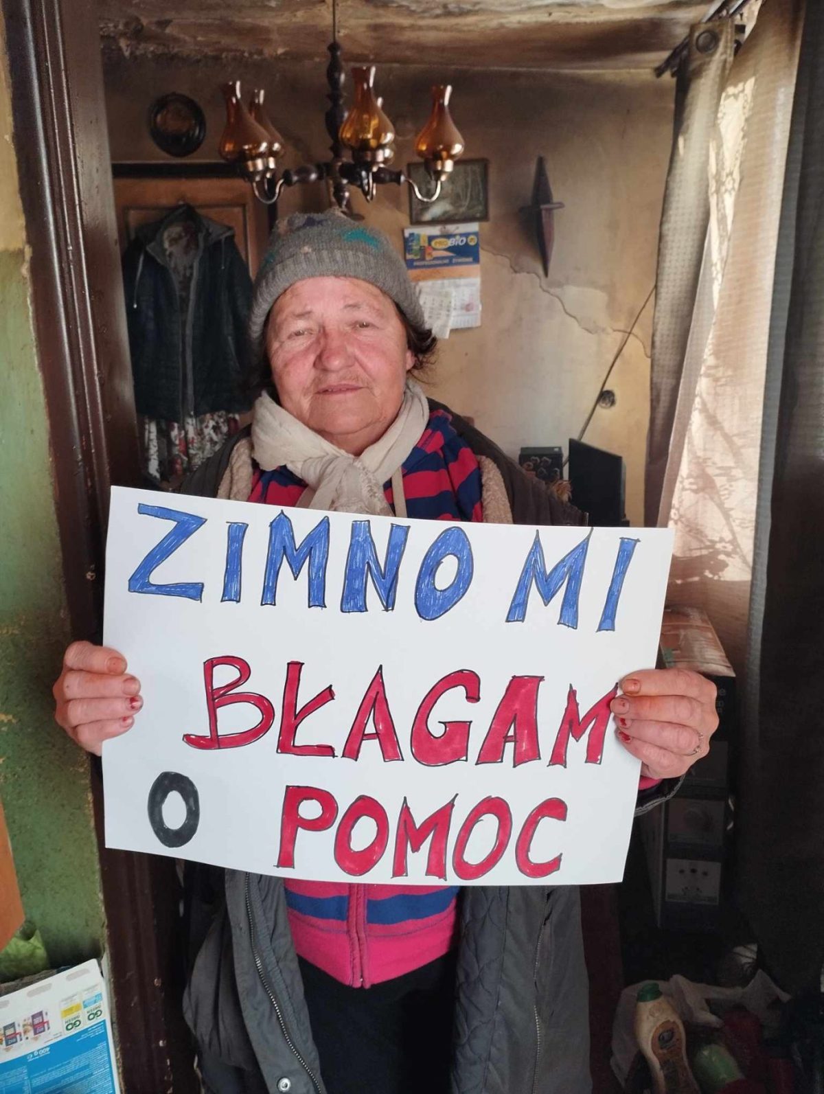 Pani Halina prosi o pomoc