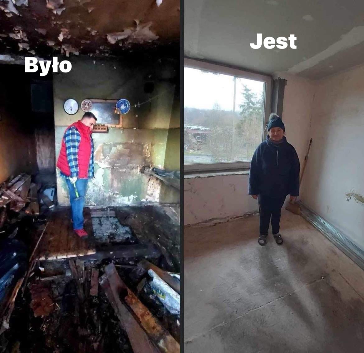 Kolejne etapy robót w Pani Haliny